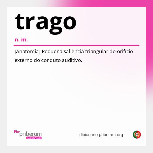 Significado de trago